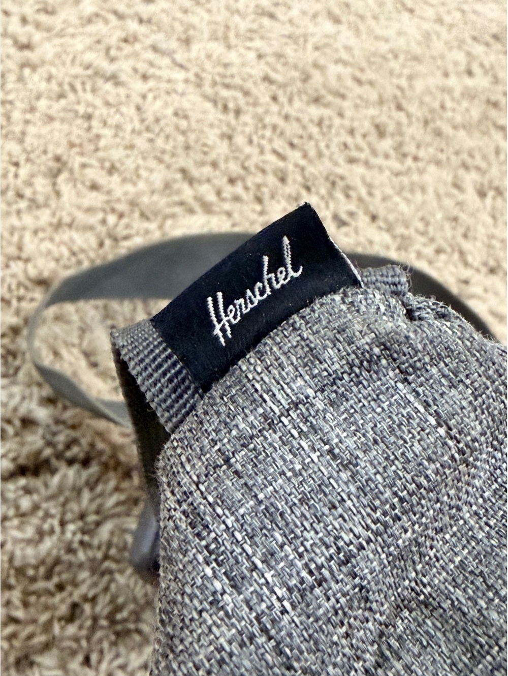 Herschel Gray Crossbody Belt Bag Fanny Pack - Picture 4 of 7